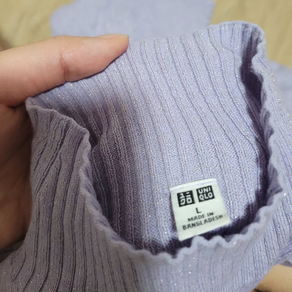 Shiny Uniqlo sweater